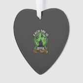 Dubbele Moeite Problemen Heks Pompoen Halloween Sp Ornament (voorkant)