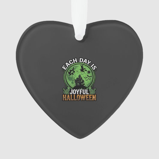 Dubbele Moeite Problemen Heks Pompoen Halloween Sp Ornament (voorkant)