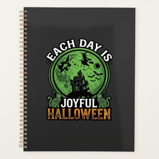 Dubbele Moeite Problemen Heks Pompoen Halloween Sp Planner (Voorkant)