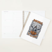 Dubbele Moeite Problemen Heks Pompoen Halloween Sp Planner (Display)