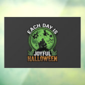 Dubbele Moeite Problemen Heks Pompoen Halloween Sp Raamsticker (Vel 3)