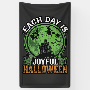 Dubbele Moeite Problemen Heks Pompoen Halloween Sp Spandoek