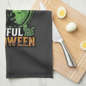 Dubbele Moeite Problemen Heks Pompoen Halloween Sp Theedoek (Quarter Fold)