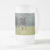 Dubbele Mok van de Rundveeforel, voorgekookt glas (Voorkant rechts)