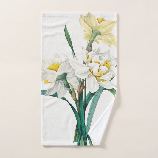 Dubbele narcis, Pierre-Joseph Redouté, 1827 Handdoek (Handdoek)