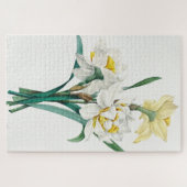 Dubbele narcis, Pierre-Joseph Redouté, 1827 Legpuzzel (Horizontaal)