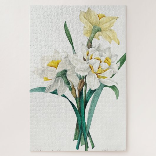 Dubbele narcis, Pierre-Joseph Redouté, 1827 Legpuzzel (Verticaal)