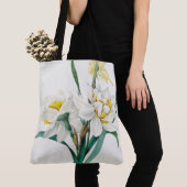 Dubbele narcis,  Pierre-Joseph Redouté, 1827 Tote Bag (Dichtbij)