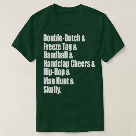 Dubbele Nederlandse ampul Freeze Label ampamp Hand T-shirt (Design voorkant)
