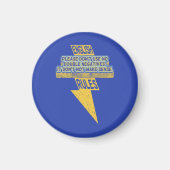 Dubbele negatieve Engelse taalvaardigheid Magneet (Voorkant)