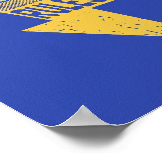 Dubbele negatieve Engelse taalvaardigheid Poster (Hoek)