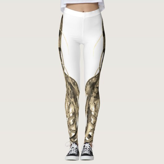 Dubbele Octopus Leggings (Voorkant)
