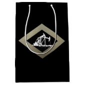 Dubbele oliepompeenheden medium cadeauzakje (Voorkant)