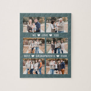 Dubbele onderschriften bewerkbare kleur Aangepaste Legpuzzel