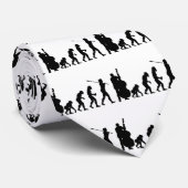 Dubbele ondersteuning stropdas (Opgerold)