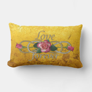 Dubbele oneindig - Rozen houden altijd van liefde  Buitenkussen