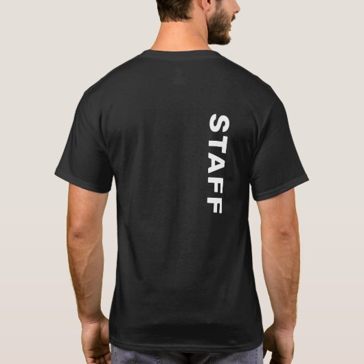 Dubbele ontwerpbemanning Lid Bulk Mannen T-shirt (Achterkant)