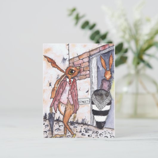 DUBBELE OPNAME BRIEFKAART (Staand voorkant)