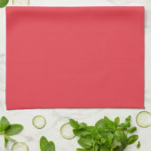 Dubbele Paneel Tomaat Rode Keuken Handdoek – (Gevouwen)