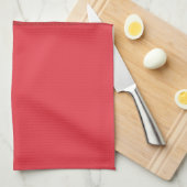 Dubbele Paneel Tomaat Rode Keuken Handdoek – (Quarter Fold)