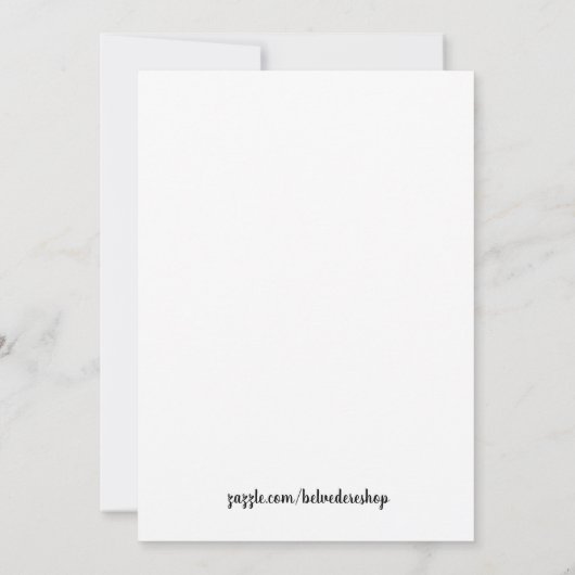 Dubbele papaverventilator kaart (Achterkant)