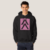 Dubbele pijl hoodie (Voorkant volledig)