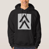 Dubbele pijl hoodie (Voorkant)