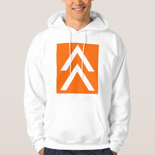 Dubbele pijl hoodie (Voorkant)