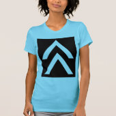 Dubbele pijl t-shirt (Voorkant)