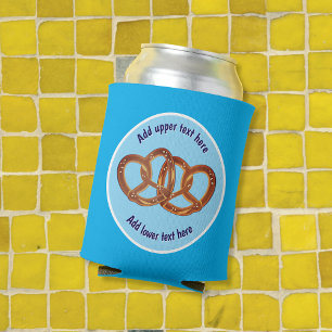 Dubbele Pretzel - dorstige zoute snacks met elke t Blikjeskoeler