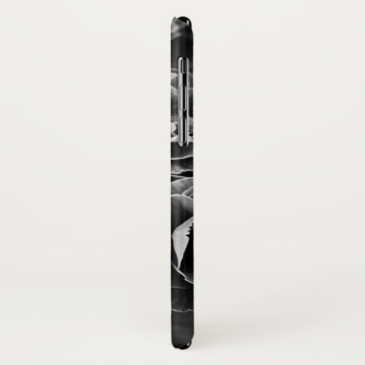 Dubbele Primula Flowers, zwart en wit Case-Mate iPhone Case (Achterkant/links)