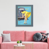 Dubbele problemen canvas afdruk (Insitu (Woonkamer))