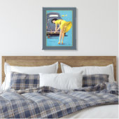 Dubbele problemen canvas afdruk (Insitu (Slaapkamer))