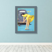 Dubbele problemen canvas afdruk (Insitu (Houten vloer))