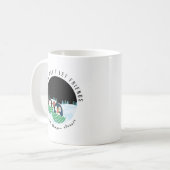“Dubbele problemen, dubbel plezier.” Koffiemok (Voorkant links)