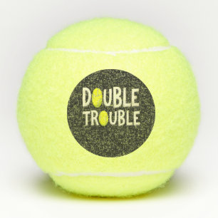 Dubbele Problemen Grappige Tennisballen