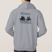 Dubbele problemen hoodie (Achterkant)