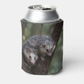 Dubbele problemen in het bladerdak: Twin Possums Blikjeskoeler (Blikje Achterkant)
