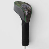 Dubbele problemen in het bladerdak: Twin Possums Golfheadcover (Schuin)