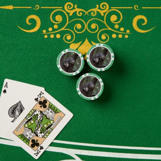 Dubbele problemen in het bladerdak: Twin Possums Poker Chips (Pokertafel (Stack))