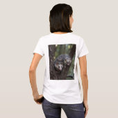 Dubbele problemen in het bladerdak: Twin Possums T-shirt (Achterkant volledig)
