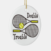 Dubbele problemen keramisch ornament (Rechts)