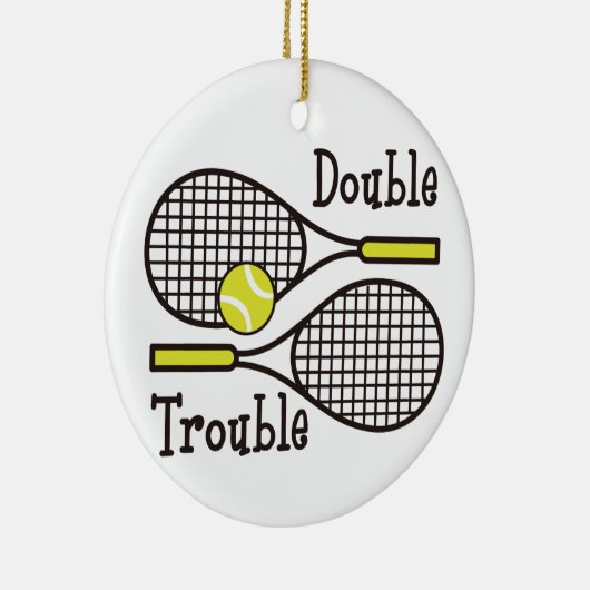 Dubbele problemen keramisch ornament (Rechts)