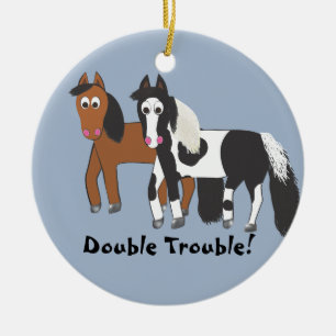 Dubbele problemen! keramisch ornament
