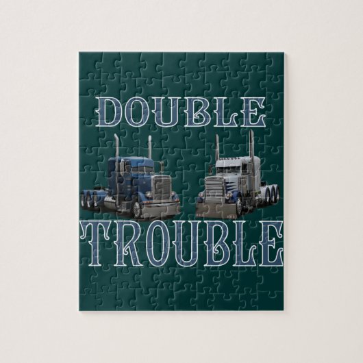 Dubbele problemen legpuzzel (Verticaal)