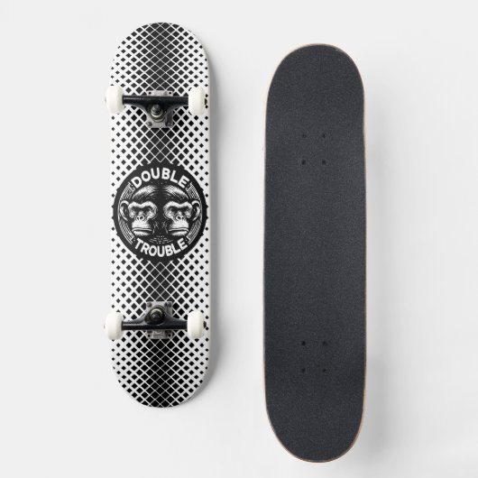 Dubbele problemen persoonlijk skateboard (Voorkant)