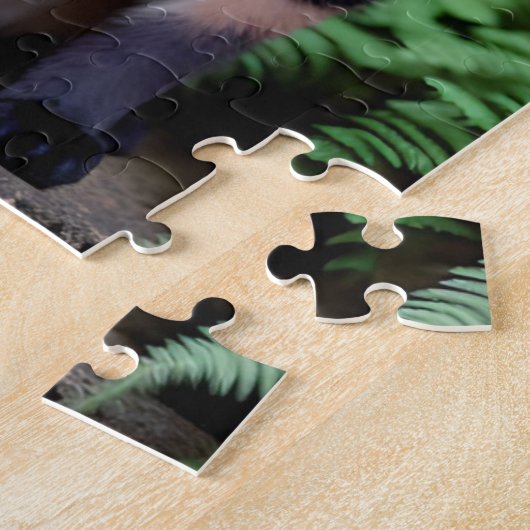 Dubbele problemen Siamese kat tweeling, puzzel Legpuzzel (Zijkant)