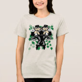 Dubbele problemen Tri-Blend shirt (Voorkant)