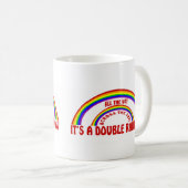 DUBBELE RAINBOW - ALLEMAAL DE MANIER! KOFFIEMOK (Voorkant rechts)