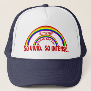 DUBBELE RAINBOW - DUS VIVID ZO INTENT TRUCKER PET